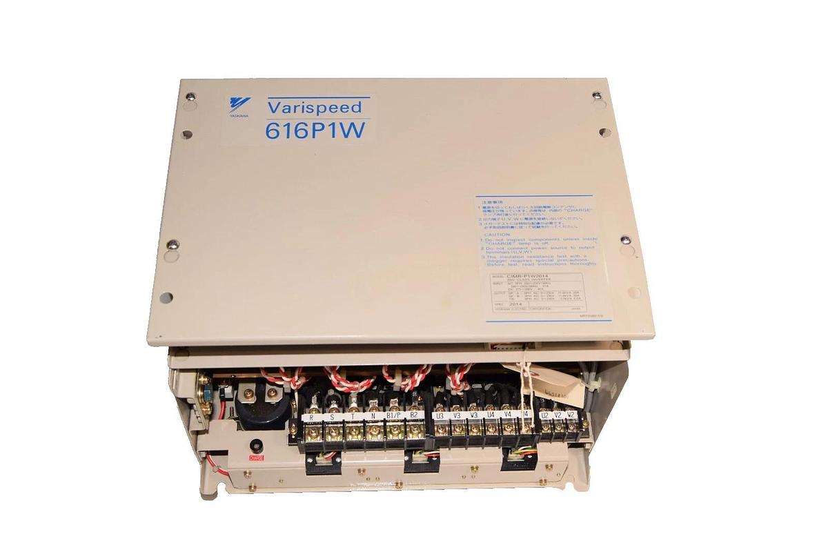 YASKAWA ELECTRIC 616P1W Varispeed Inverter Drive CIMR-P1W2014 3ph 11.4kva (NOS)
