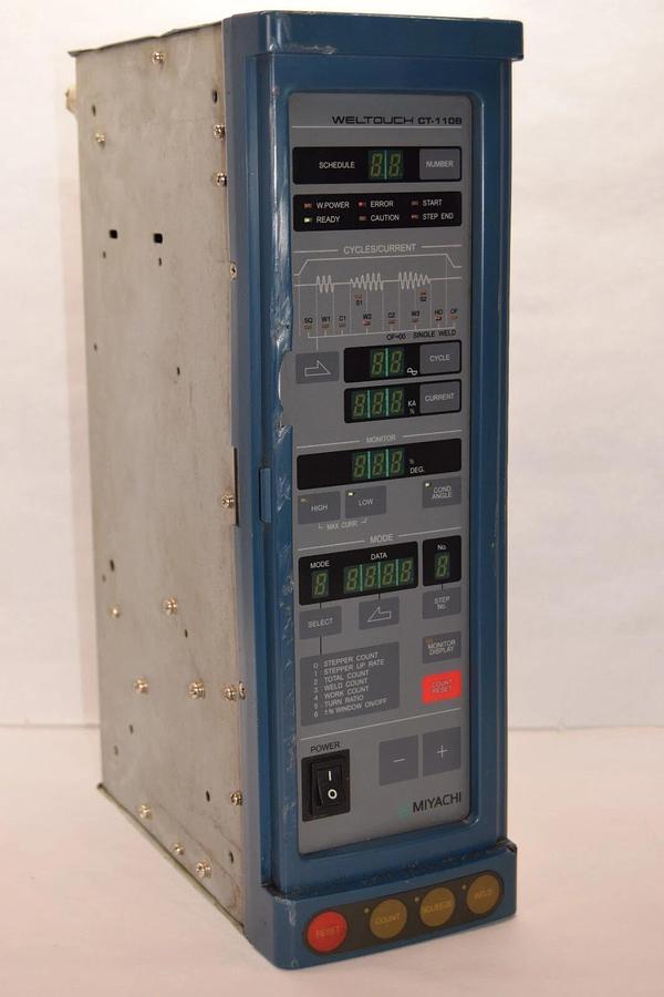 Used MIYACHI CT-110B-00-18 , CT-110 WELTOUCH Controller CT-110B-00-18 *No Front Cover