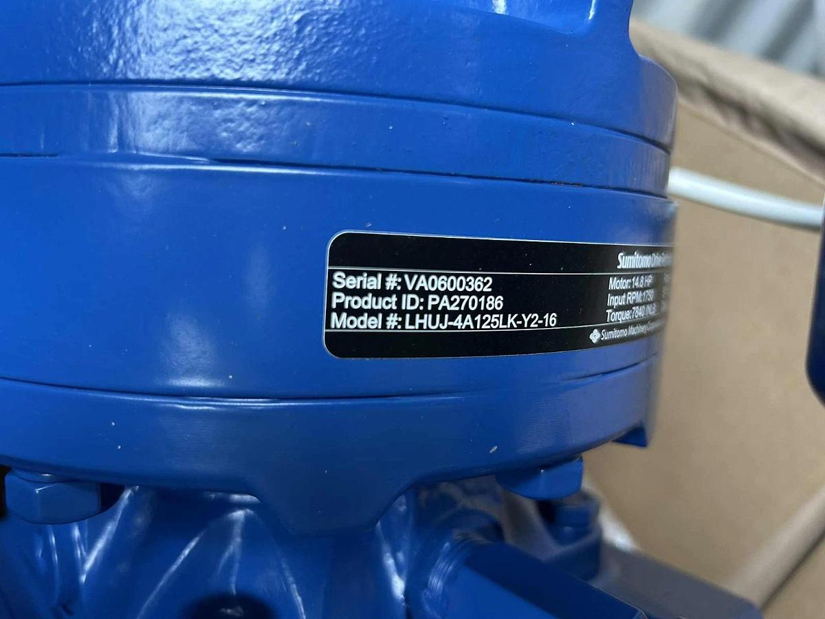 Sumitomo LHUJ-4A125LK-Y2-16 Drive Gear Reducer Ratio 16:1  1750 RPM, 14.8 HP