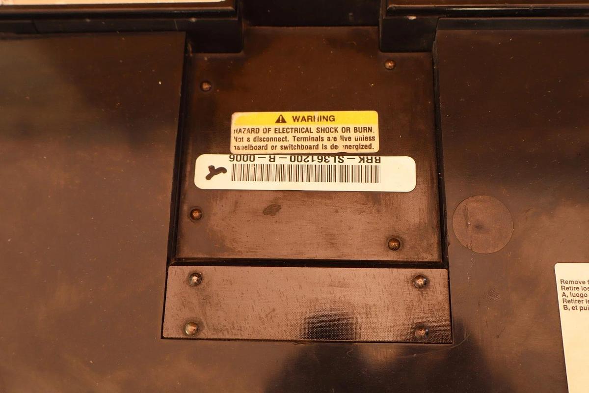 Used Square D Circuit Breaker 1200Amp SL1200 1200A Frame 600V 3Pole