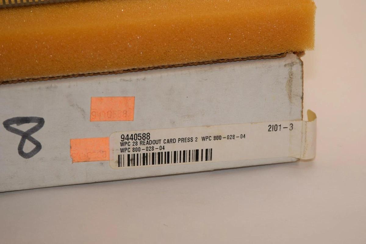 (NEW) WPC 28 800-028-04 80002804 WBS Readout Card