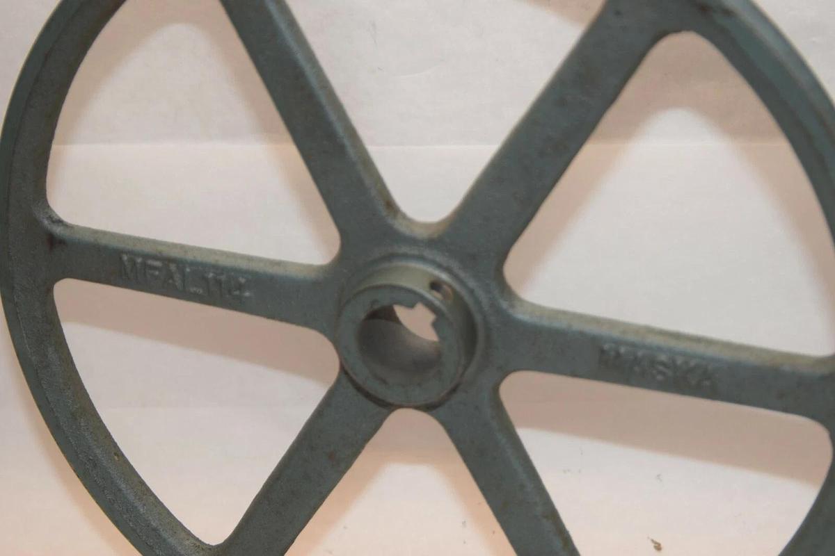 (NEW) MASKA MFAL114 1" Bore 11" Cast Iron Sheave