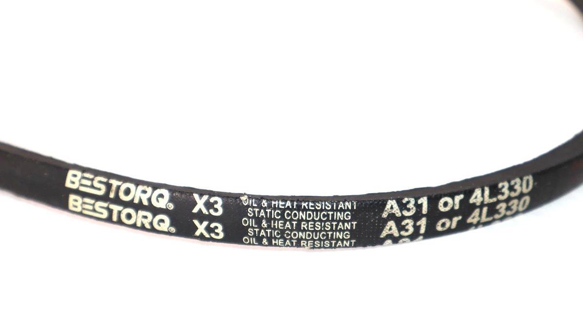 (NEW - Lot of 2) BESTORQ A31 , A-31 , 4L330 V-Belt Belt