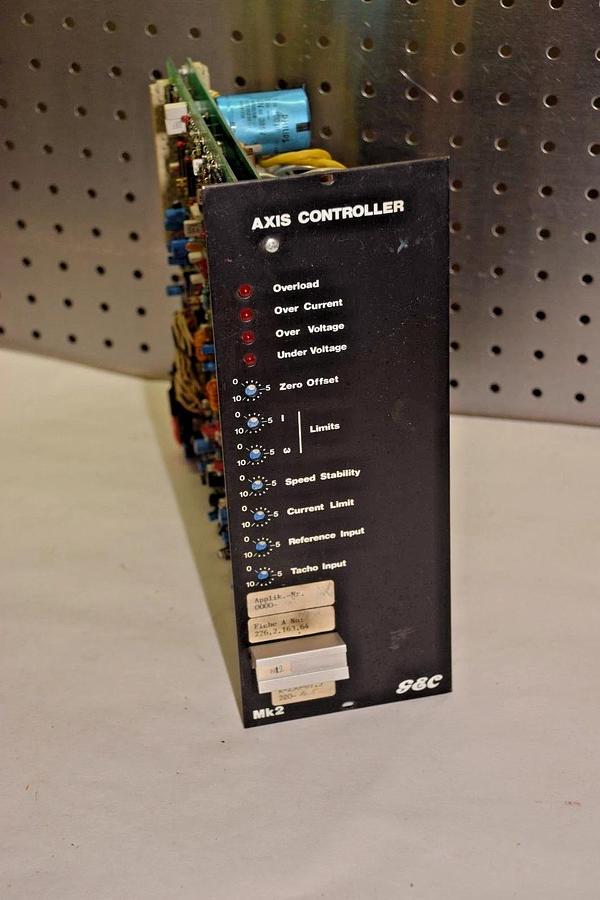 Used GEC Axis Controller Mk2 GEC GA431/4R00/B R-230-67.5 220-A6.5 , 226.2.163.64