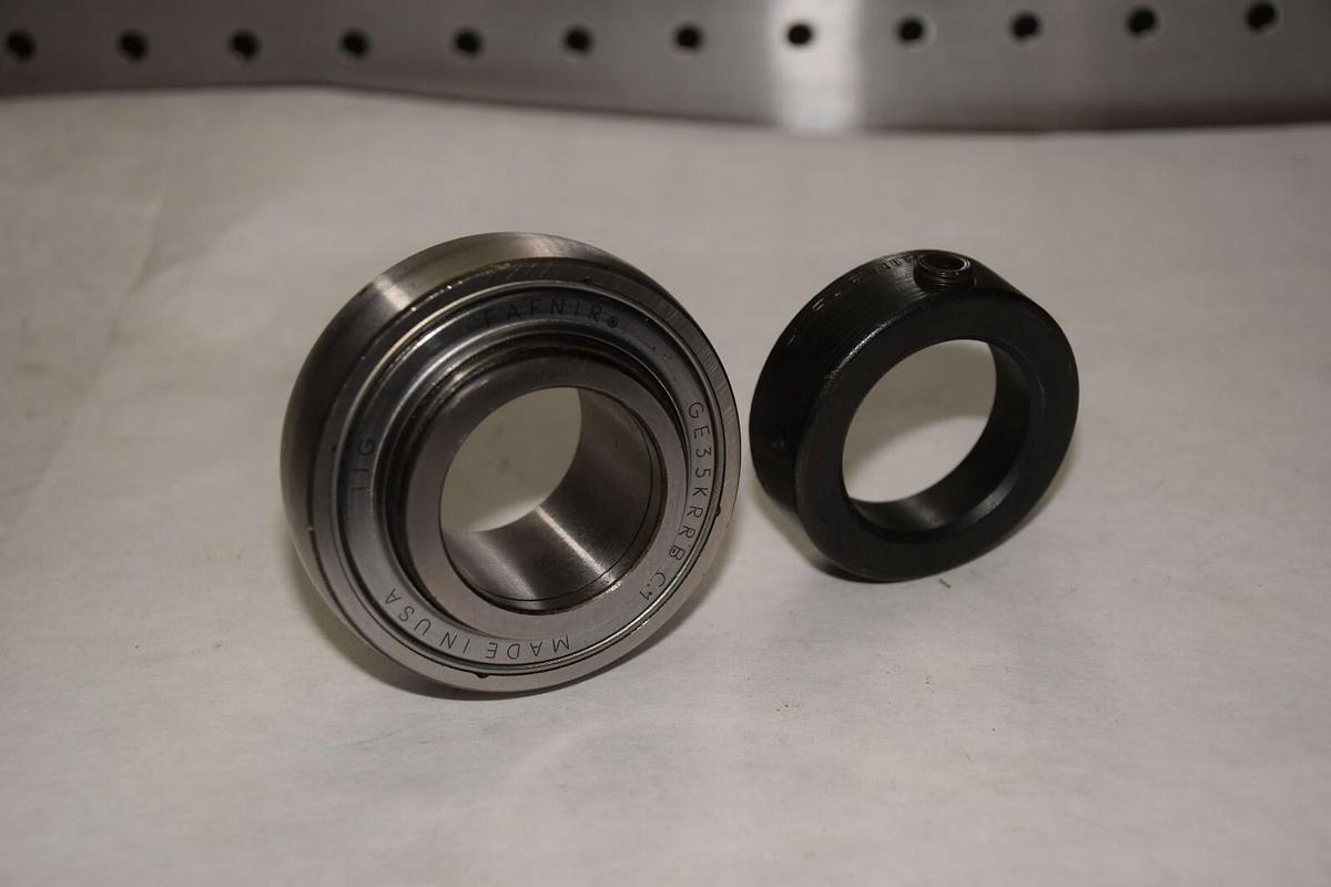 FAFNIR GE35KRRBC1 GE35KRRB C1 BEARING INSERT WITH COLLAR NEW