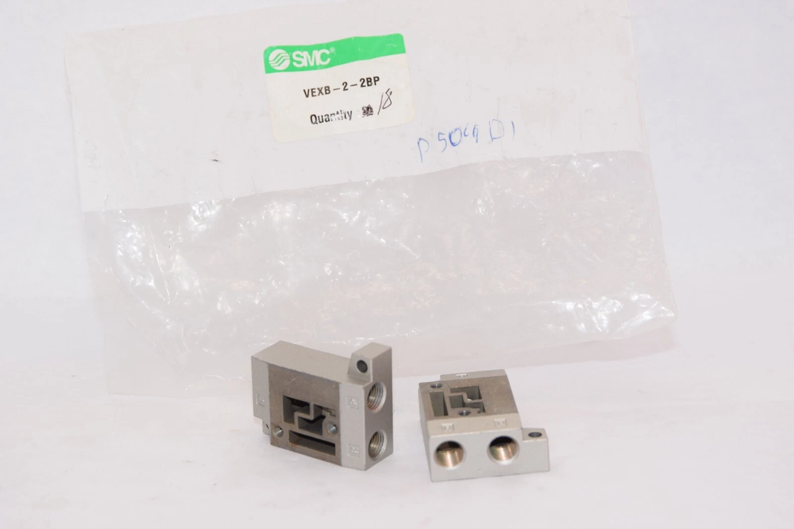 (NEW - Lot of 2) SMC VEXB-2-2BP VEXB22BP Sub Plate
