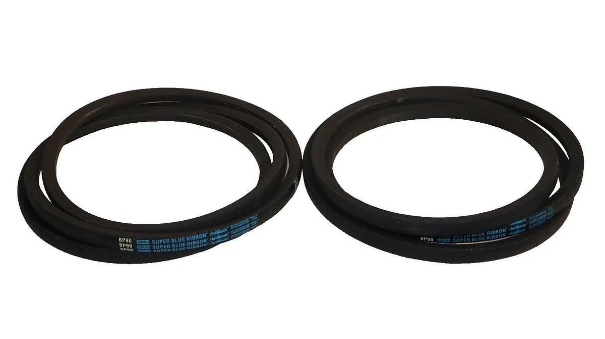 Carlisle V-Belt Belt BP90 Super Blue Ribbon Oil-Heat Static Resistant (Lot of 2)