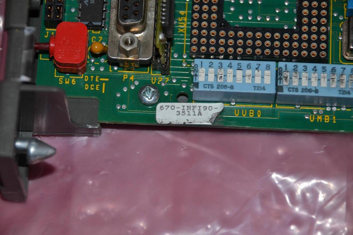 Used BAILEY CIRCUIT BOARD CARD INFI90 IMMFP04