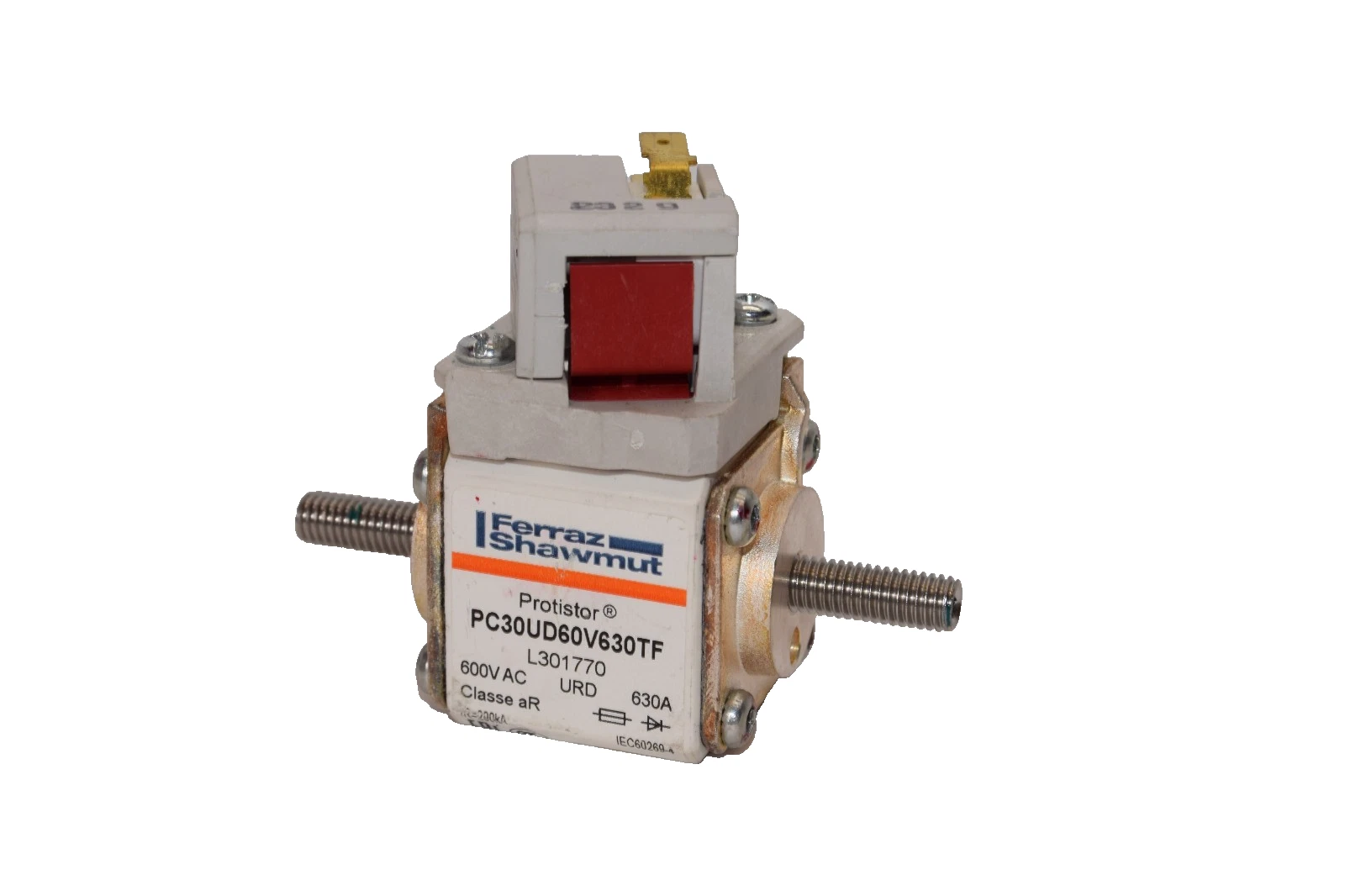 Used Ferraz Shawmut PC30UD60V630TF 630A 600V Protistor Fuse