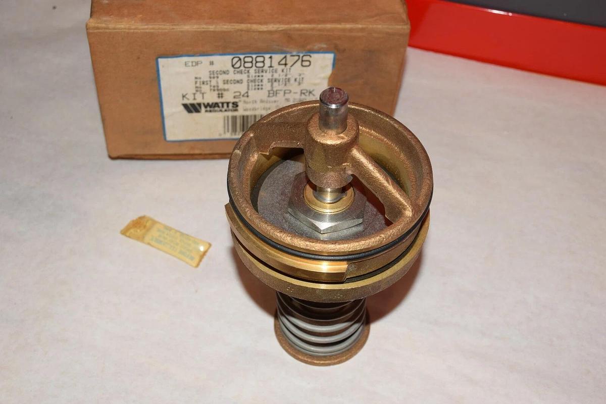 Watts 24 BFP-RK 709ddc 709 909 3" / 2-1/2" Second Check Service Kit 0881476 NEW