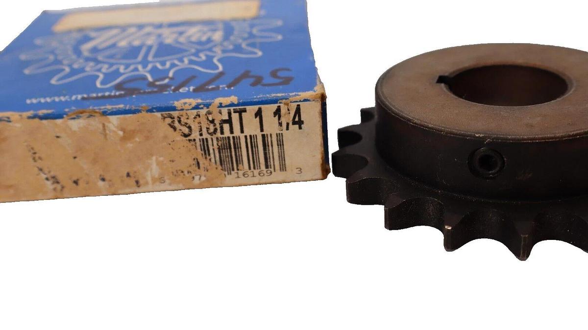 (NEW) MARTIN 50BS18HT 1-1/4" Bore Sprocket