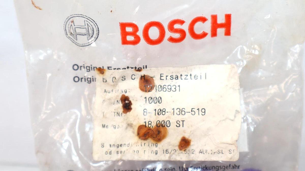 Bosch 12406931 , 8-108-136-519 , 8108136519 O-Seal , Purple (New - Lot 16)