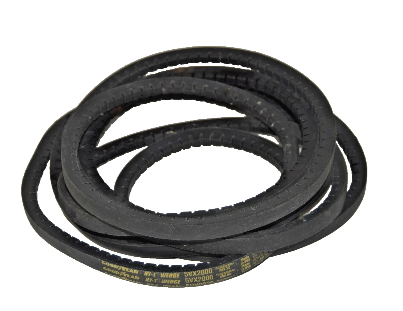 Goodyear Belt V-Belt Cogged 5VX2000 HY-T Wedge Matchmaker USA (NEW)