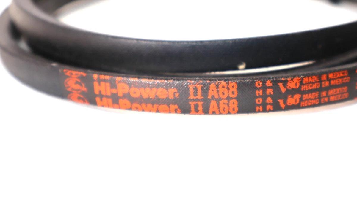 (NEW - Lot of 3) GATES A68 , 9002-2068 Hi-Power V-Belt