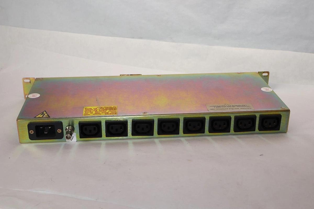 Used Z-LINE Pulizzi TPC 884 , TPC884-1 , 14027-9912002410 Power Controller 8 Outlet