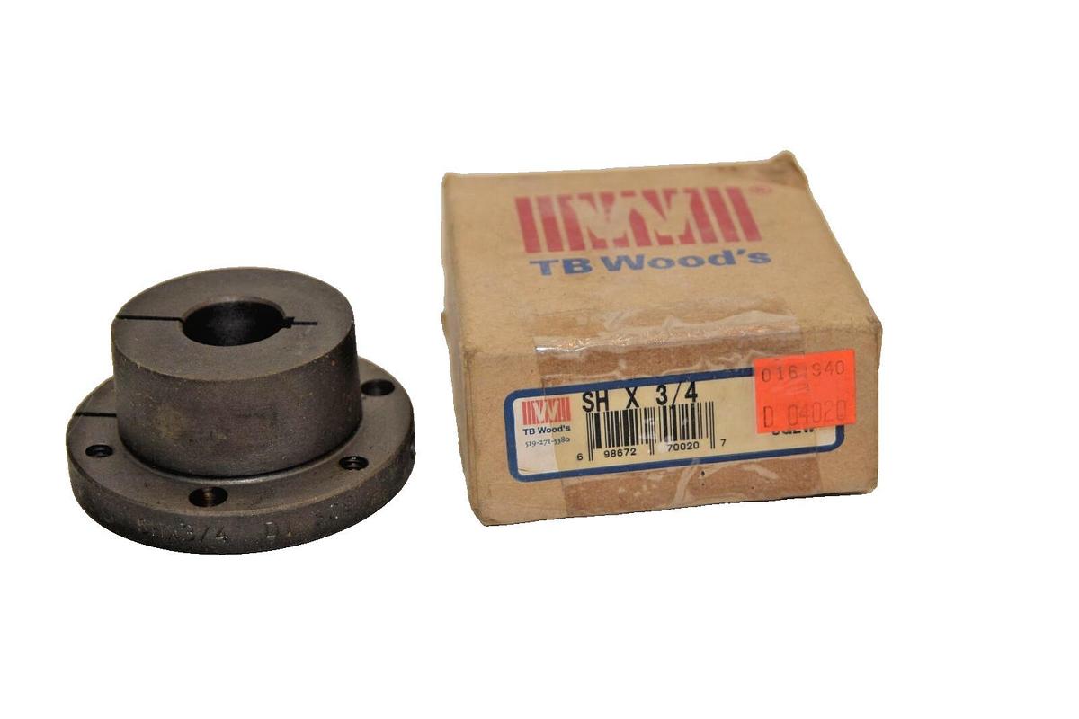 (NEW) TB WOODS SH34 SHX3/4 SG SHX3/4SG SH X 3/4 SG Bushing