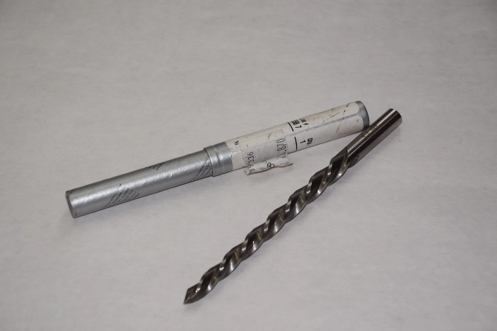 NO NAME #558 HSS HIGH SPEED HELICAL FLUTE TAPER PIN REAMER NEW