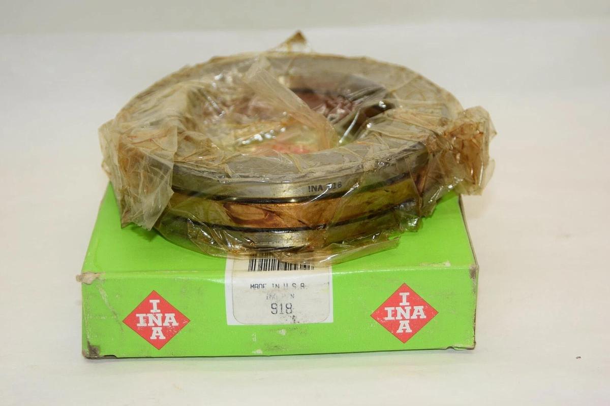 (NEW) INA 918 Thrust Ball Bearing USA