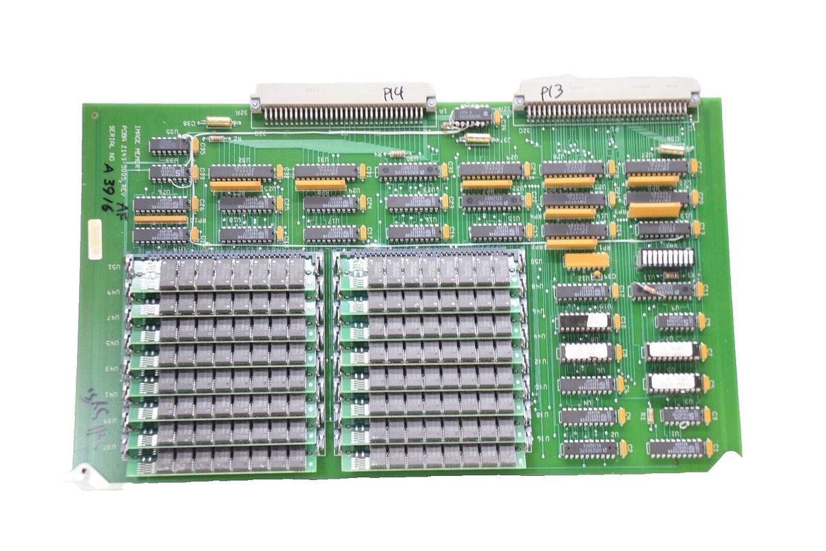Used ADAC LABS 2143-5005 21435005 Rev U Image Memory PCBA Circuit Board Card
