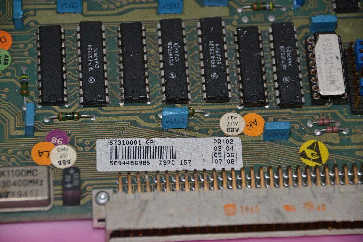 Used ABB ASEA CIRCUIT BOARD CARD DSPC 157 DSPC157  57310001-GP 2668 184-238/2