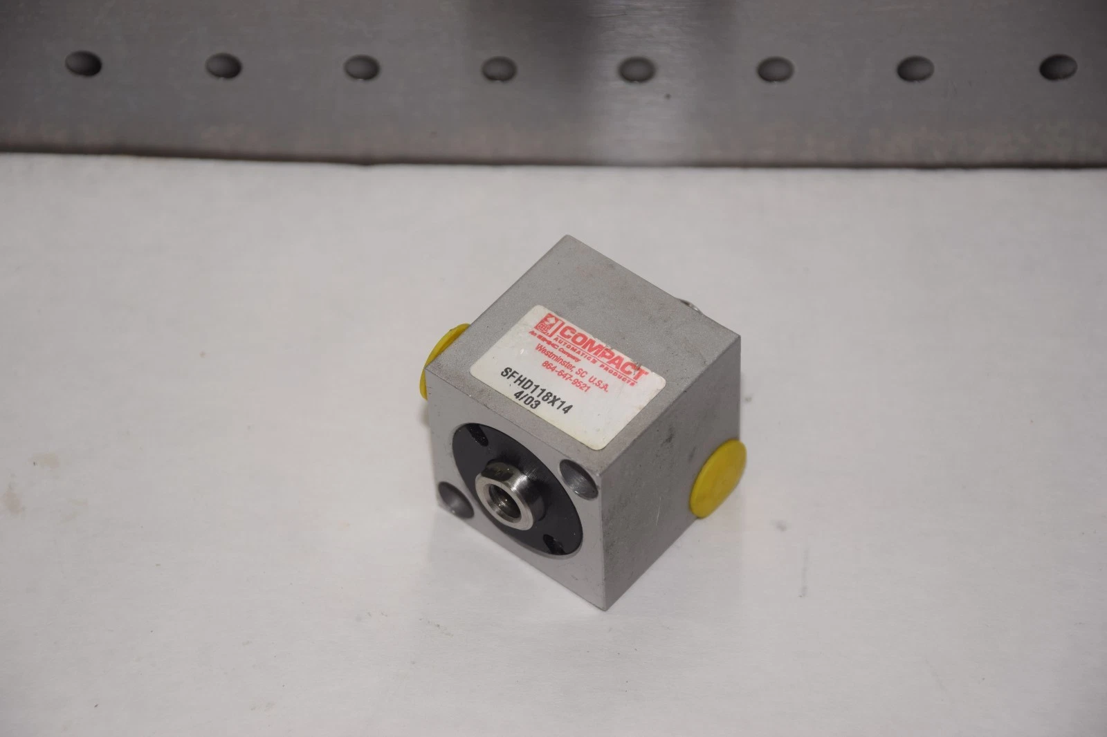 COMPACT AIR SFHD118x14 4/03 AIR PNEUMATIC CYLINDER NEW
