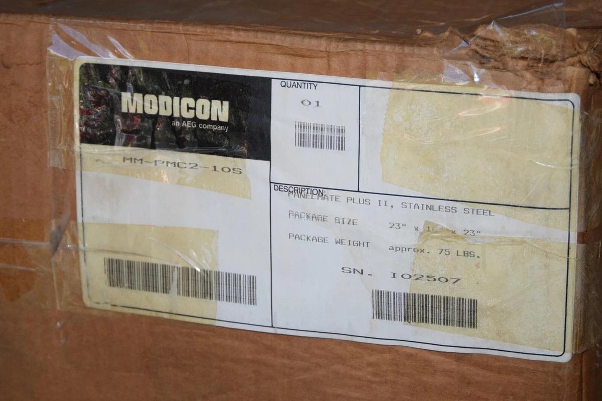 New Modicon AEG MM-PMC2-10S PanelMate Plus Operator Interface Screen 92-00429-05