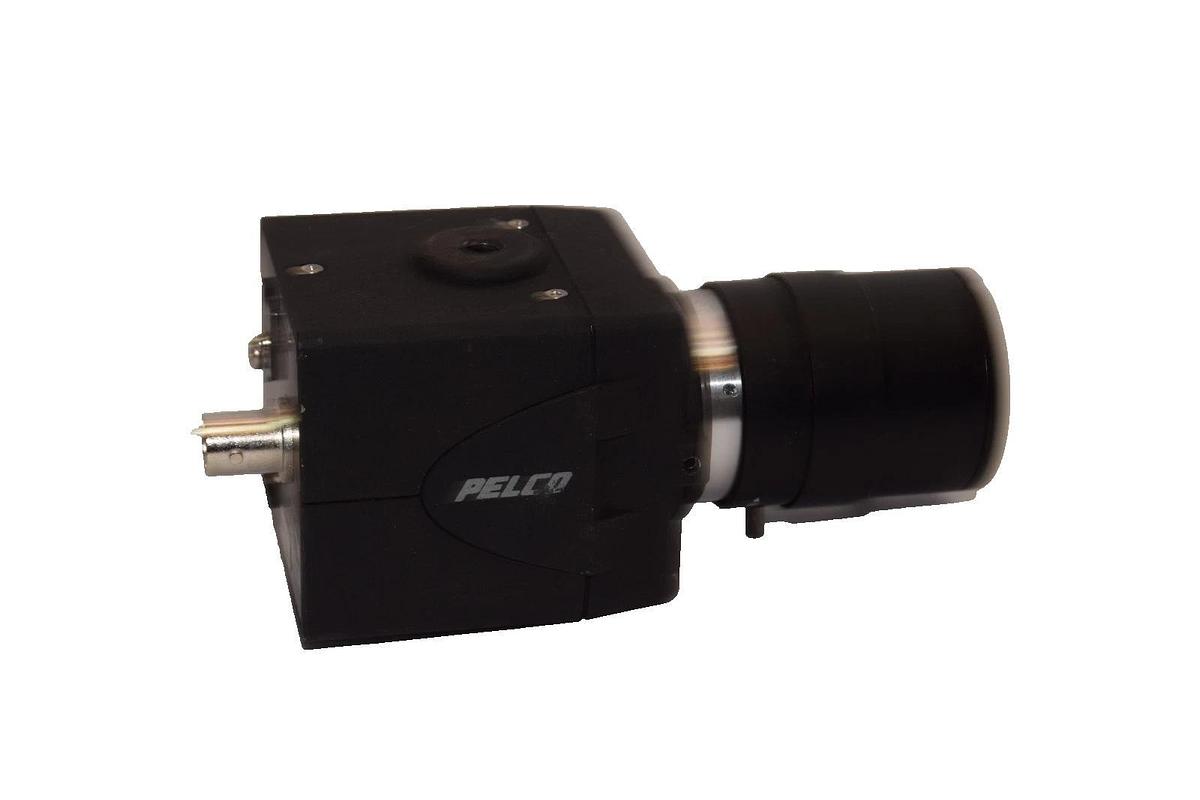 Used Pelco CCC1380UH-6 24-60Hz 270mA Secuiry Camera with Ultrak 3.5-8.0mm CCTV Lens