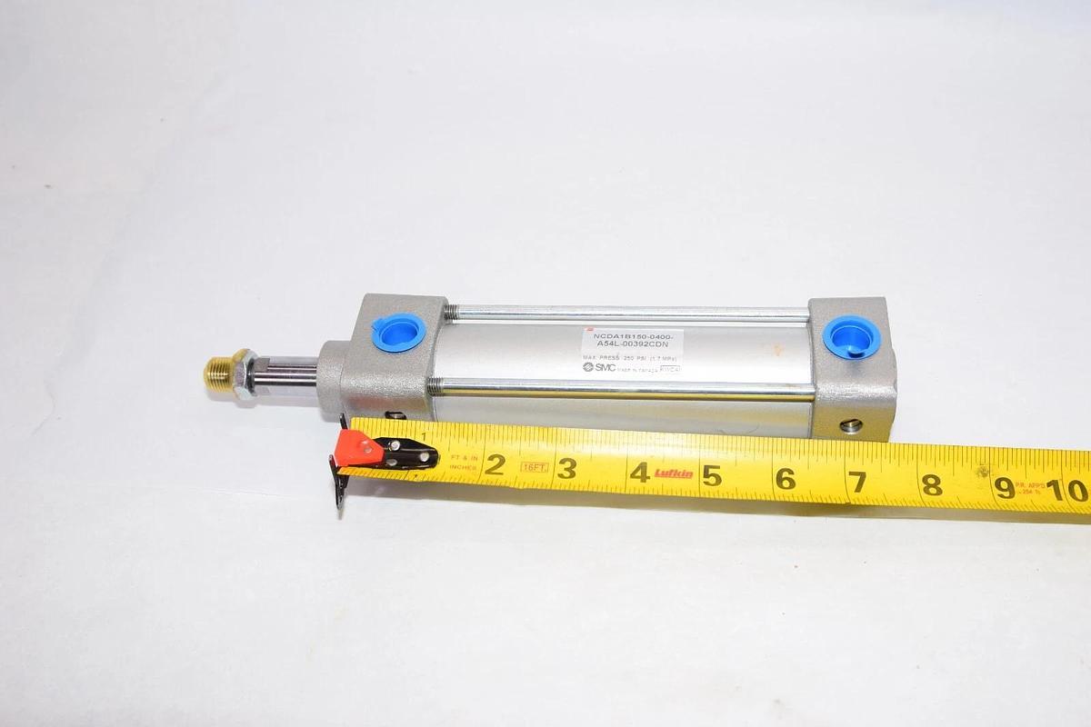 (NEW) SMC NCDA1B150-0400-A54L-00392CDN 250psi Tie Rod Cylinder