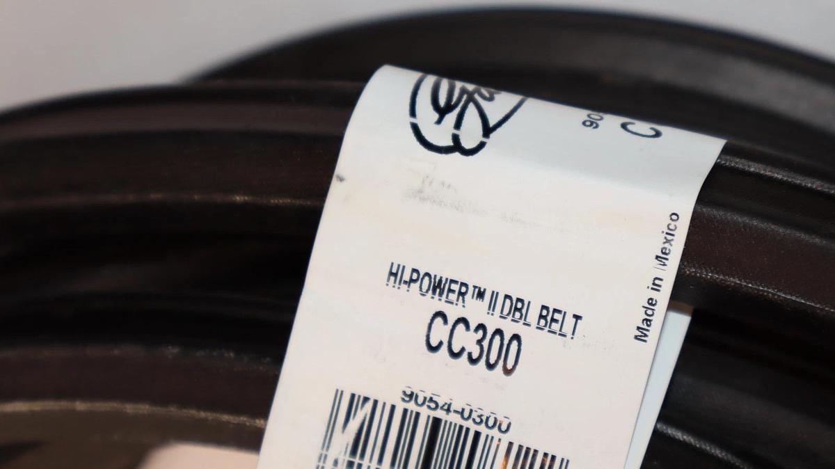 Gates Hi-Power II DBL Double Angle Belt V-Belt CC300 9054-0300 (NEW)