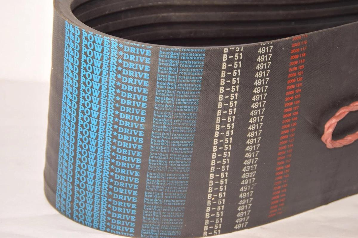 (NEW) D&D POWER B-51 10/B51 10 Rib 54" Length 0.62" Width Drive Belt