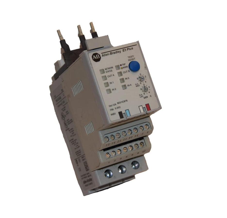 Used Allen Bradley Overload Relay 193EC5AB 193-EC5AB Ser C 1-5A