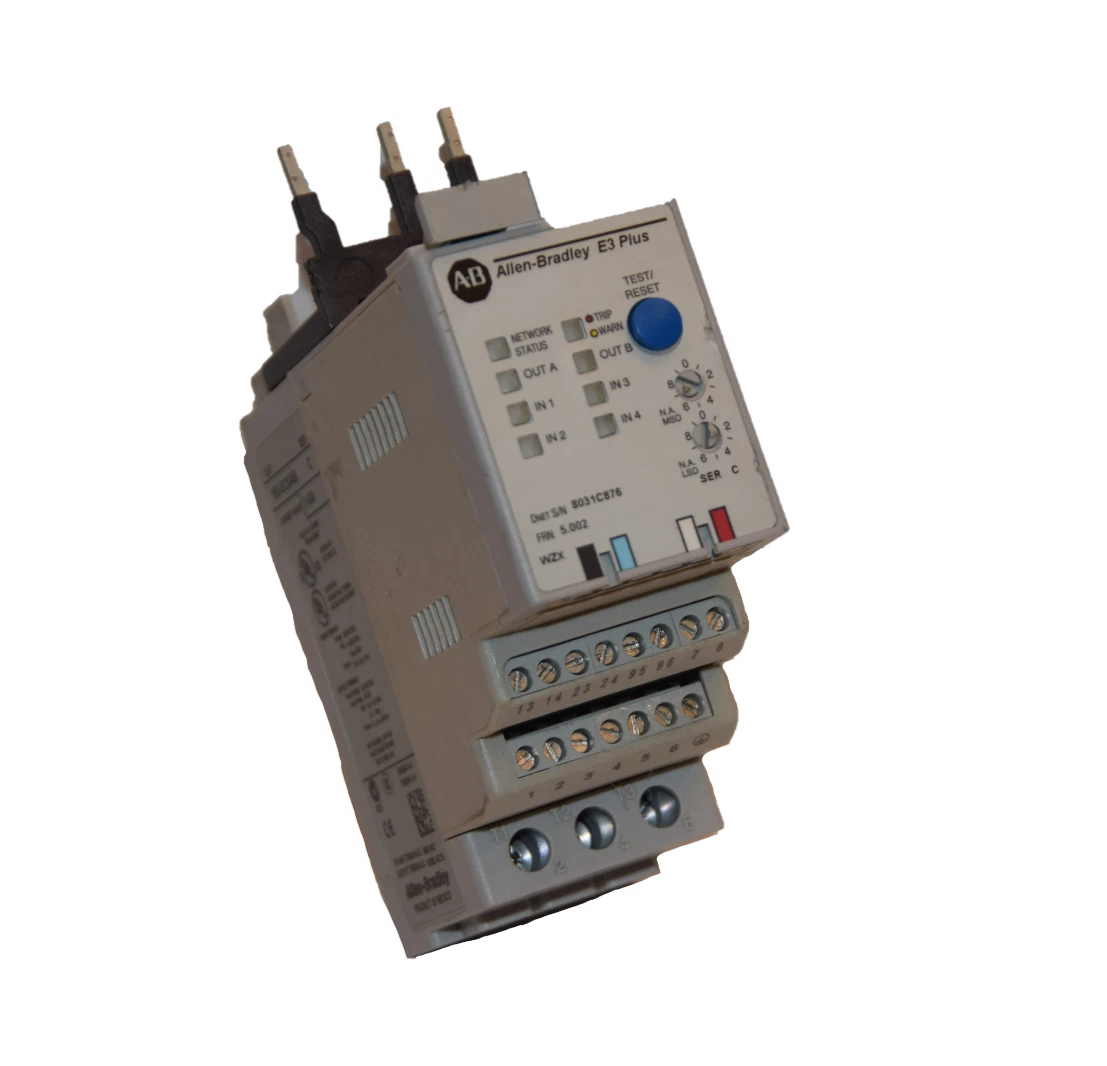Used Allen Bradley Overload Relay 193EC5AB 193-EC5AB Ser C 1-5A
