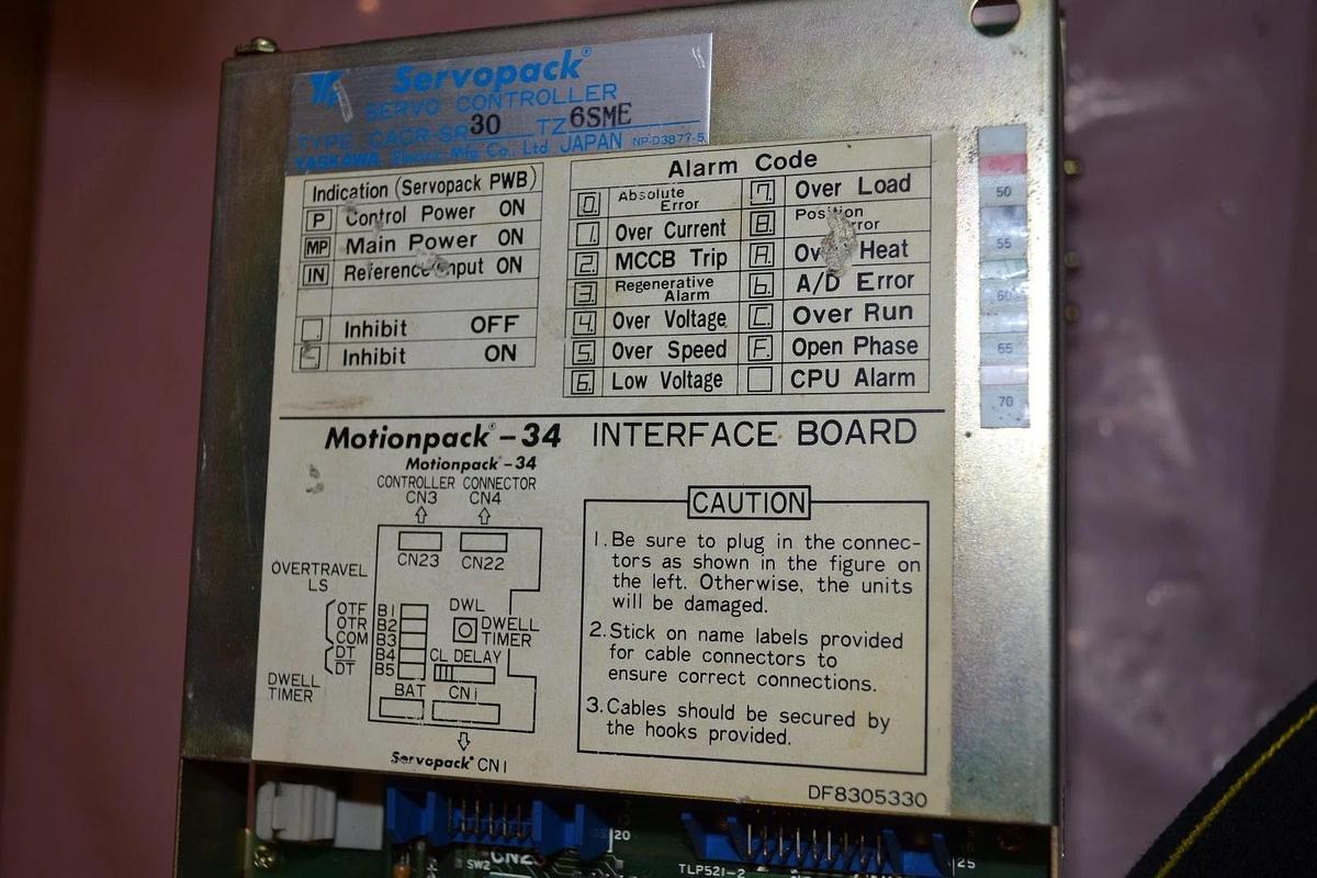 Refurbished Yaskawa Drive ServoPack CACR-SR30TZ0SM CACR-SR30TZ6SME CACR-SR30TZ6SM-E