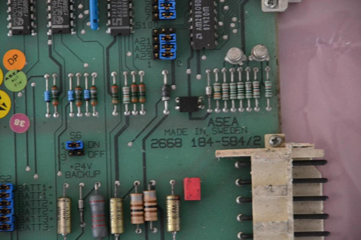 Used ABB ASEA CIRCUIT BOARD CARD DSMB127 DSMB 127 ME8I 57360001-HG/2 2668 184-584/2