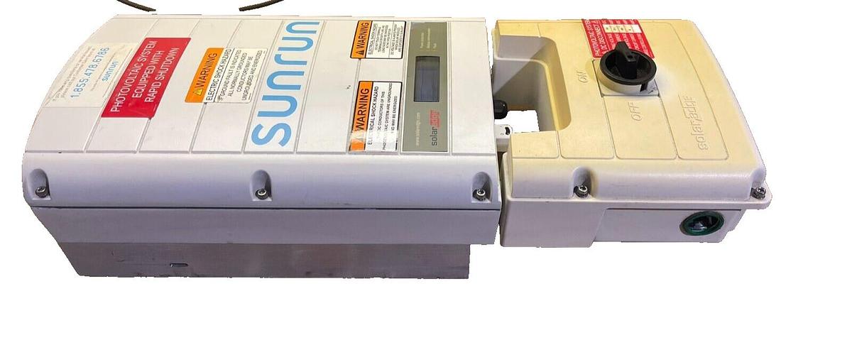 Used Solar Edge Sunrun Non Isolated Photovoltaic Inverter SE7600A-US 8350W