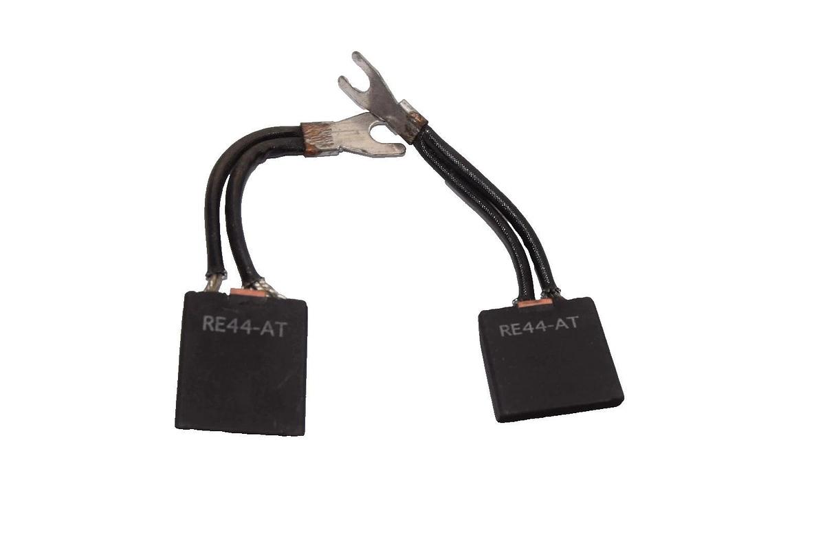 Reliance RE44-AT , 1-1/2" x 1-1/4" x 3/8" Carbon Motor Brush  (New - Lot of 2)