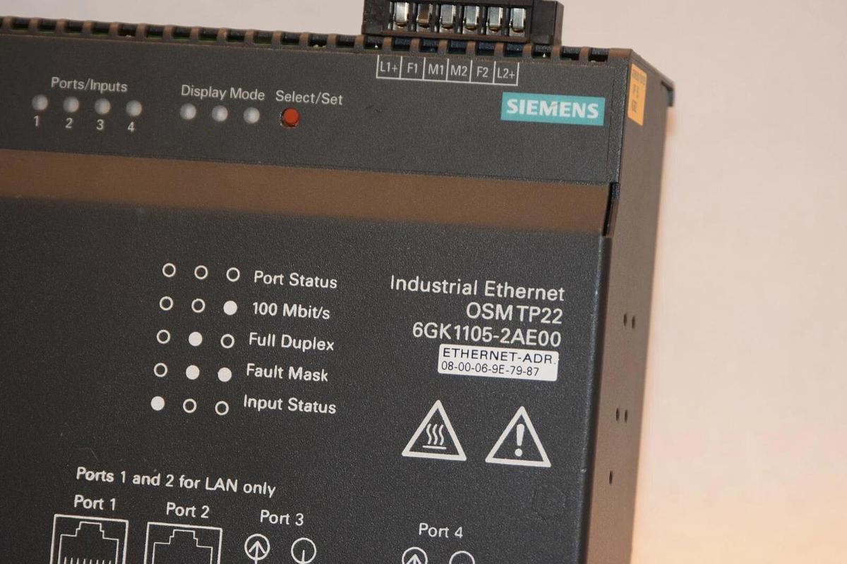 Used SIEMENS 6GK1105-2AE00 6GK11052AE00 Simatic Net Industrial Ethernet Module