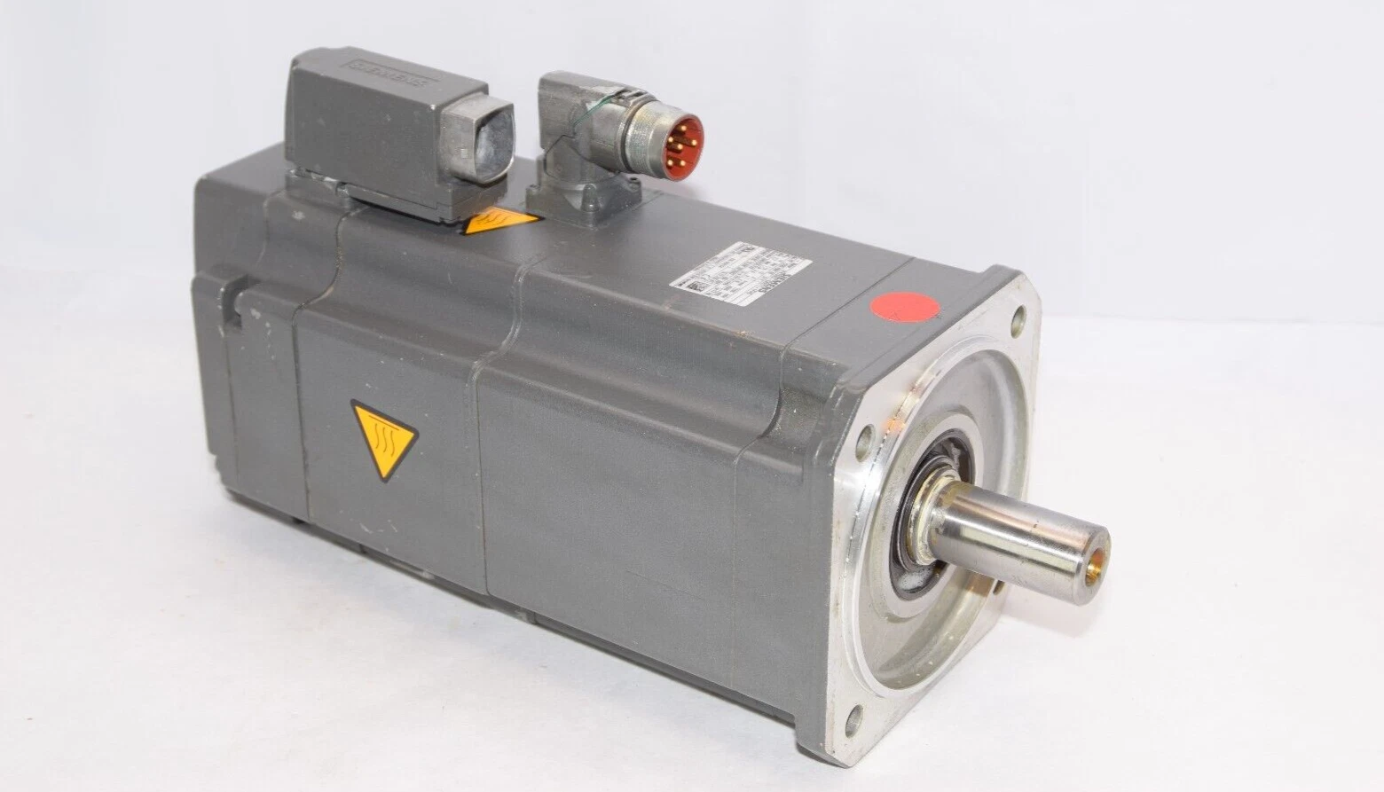 Used SIEMENS 1FK7063-5AH71-1FH5 Servo Motor Encoder AM22DQF49 *Cracked Conn. Base*