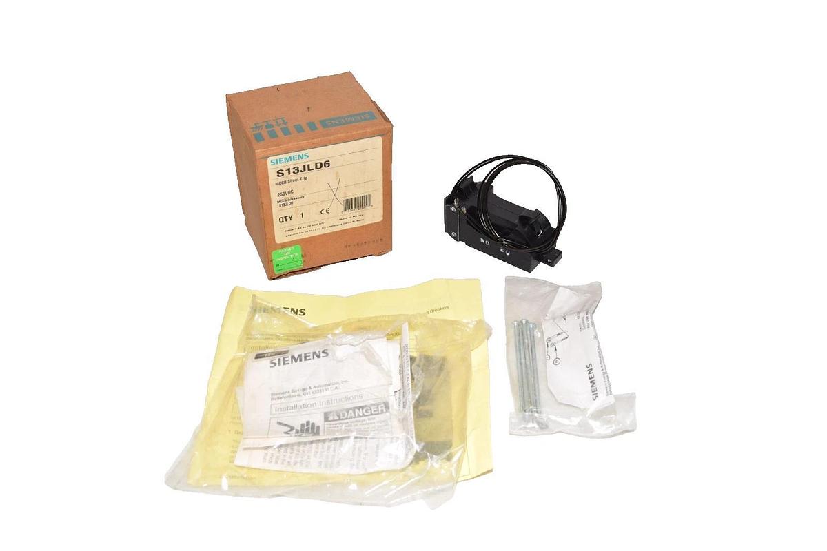Siemens MCCB Shunt Trip 250Vdc S13JLD6 (New)
