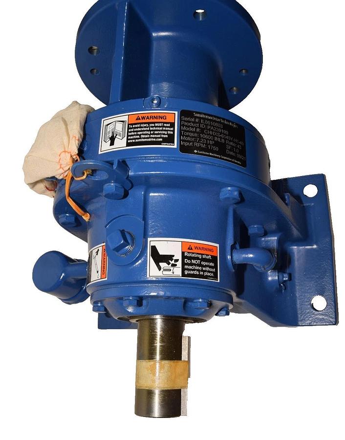 SUMITOMO CHHXS-6145Y-H1-43 PA239199 43:1 1750RPM 7.23hp Speed Gear Reducer (NEW)
