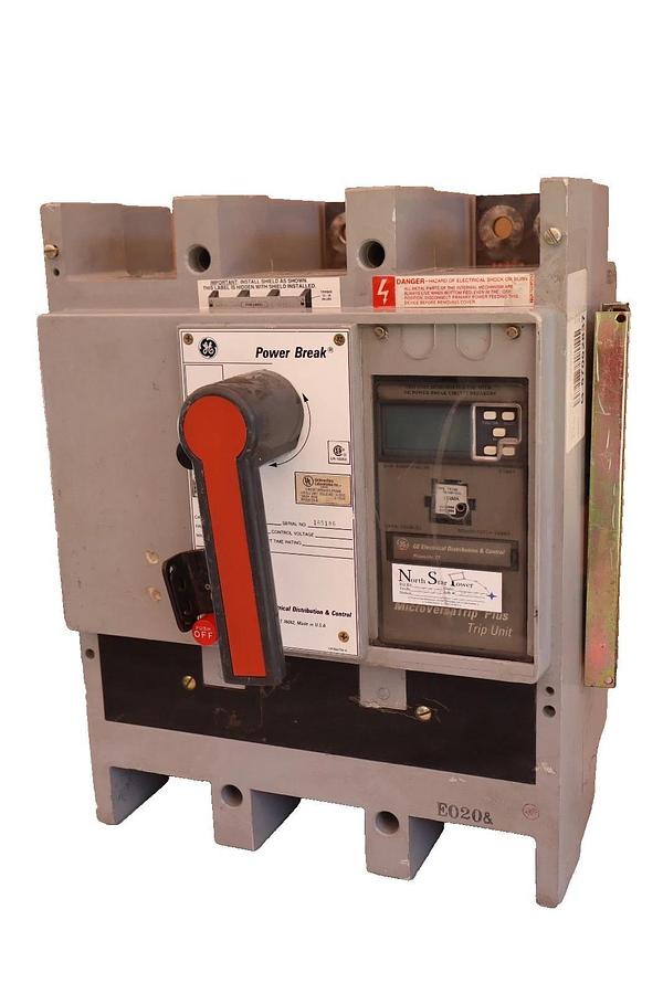 Used GE Power Break Disconnect 1600 Amp 1600A TP1616TTR Plug TR16B1600 C216LSI