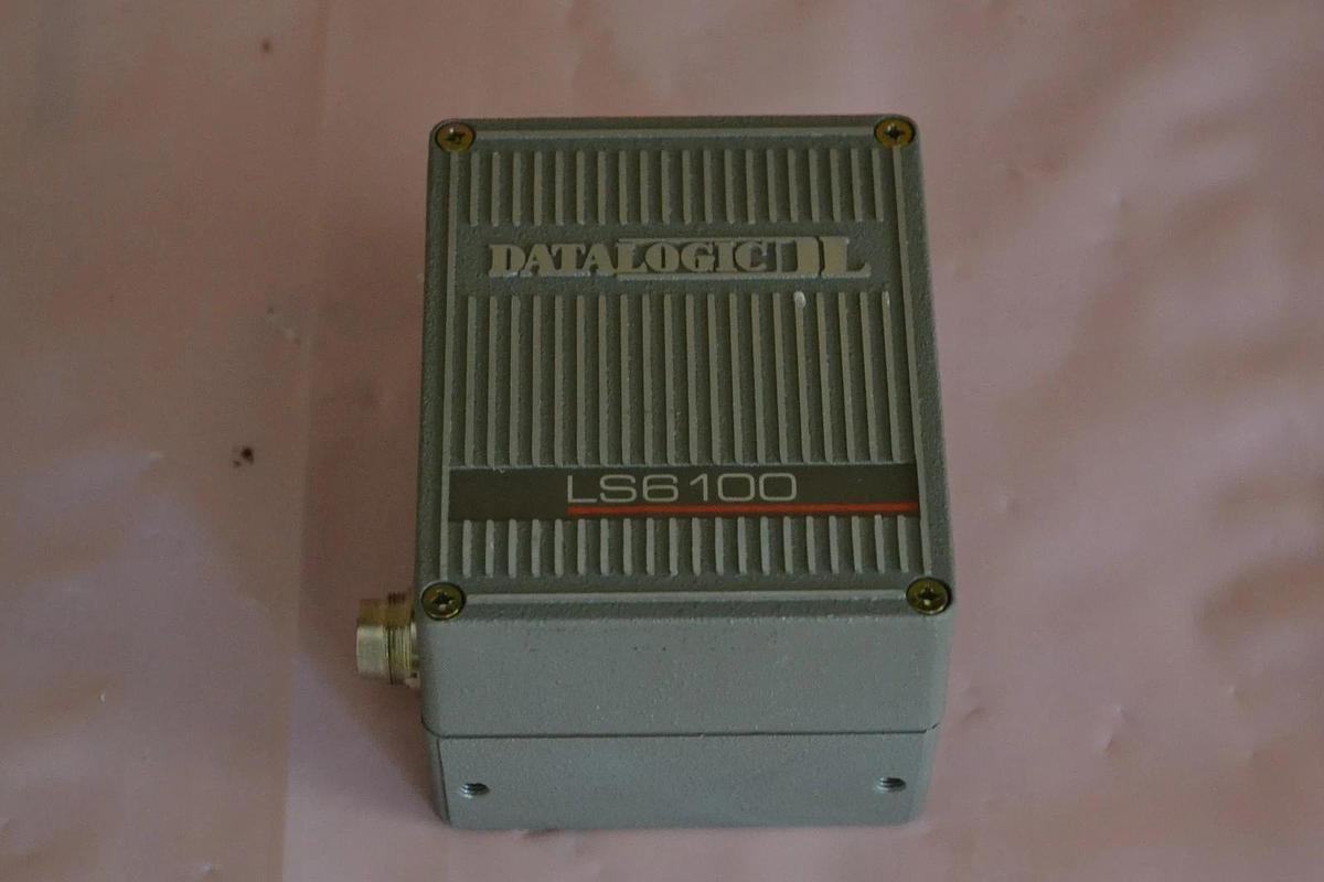 Used DATALOGIC DL BARCODE SCANNER LS6100 LS6100 R4 SH1586 LS6100-R4-SH1586 10-30vdc
