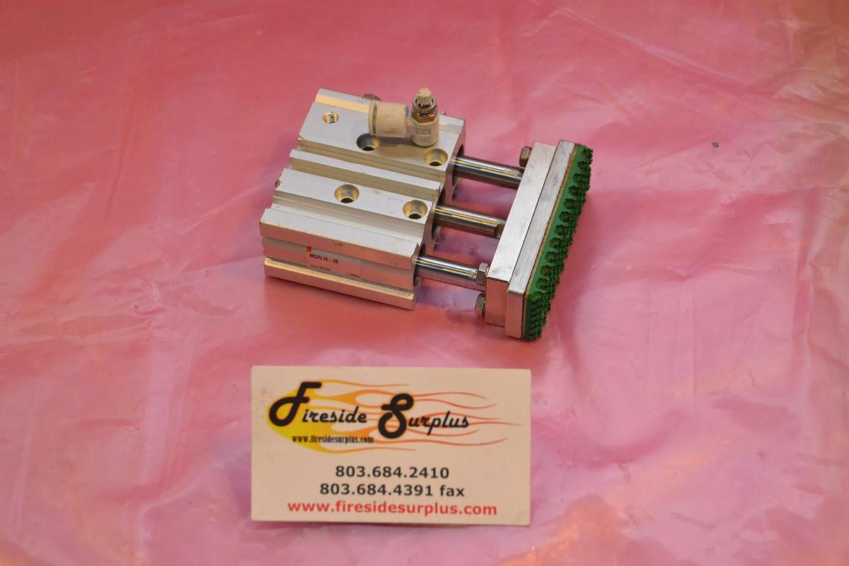 Used SMC SLIDE TABLE VALVE MGPL16-20 MGPL16 20 MGPL1620
