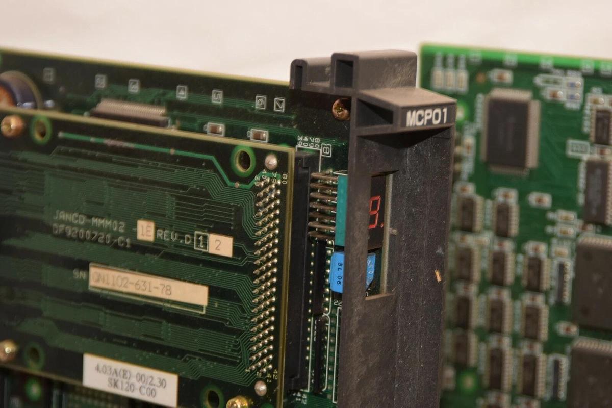 Used (LOT OF 4) YASKAWA JANCD-MCP01 / MSV01B / MIF01 Circuit Board