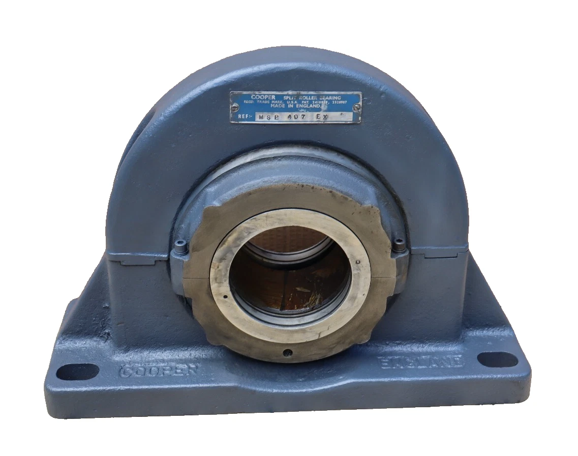 Cooper Pillow Block Bearing Housing MSP407EX MSP 407 EX MC407EX 4-7/16" NOS