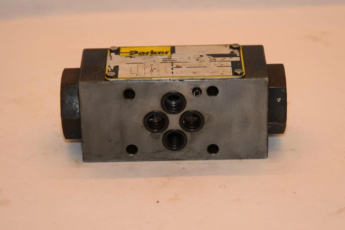Used PARKER CPOM2DDN60 5000psi Hydraulic Valve