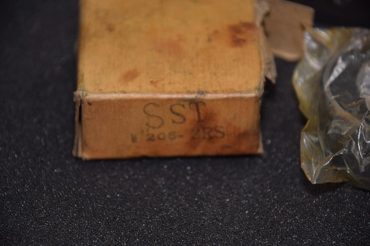 SST W205-2RS SINGLE ROW BALL BEARING NEW