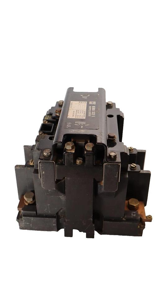 Used Square D Motor Starter 8536 SG01  SG0 1 8536SG01 Size Sz 5 550/600V Coil