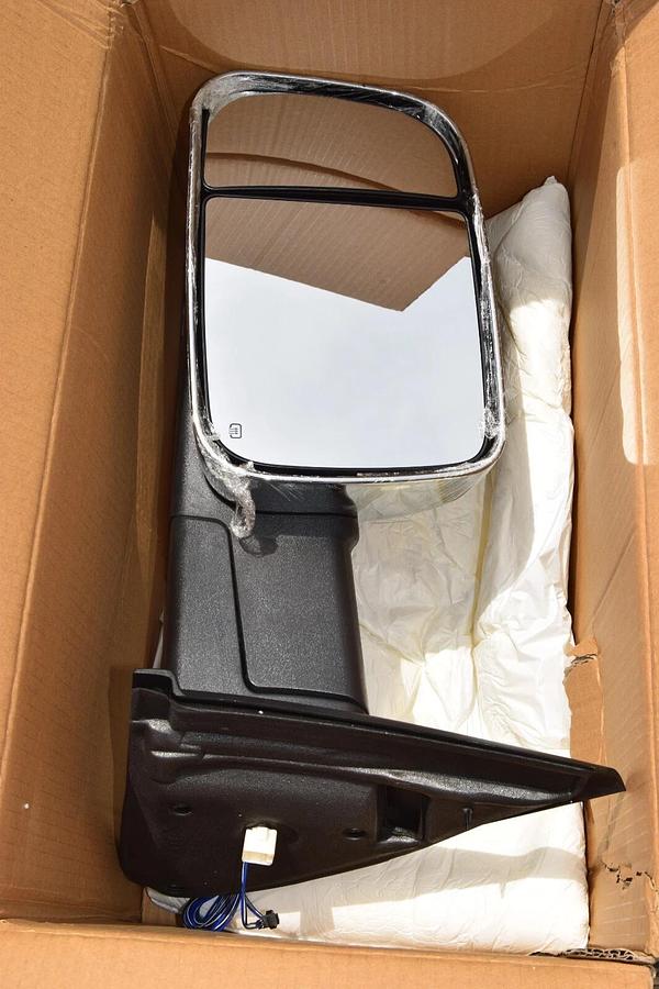 (NEW) MOSTPLUS M91205Y Chrome Power Heated Tow Mirror For 02-08  Dodge Ram