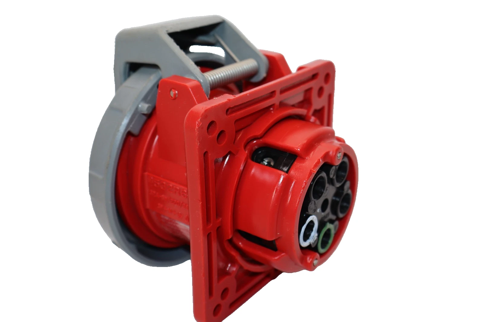 Hubbell Watertight Receptacle 532R6W 32A 220/380V , Red (NOS)